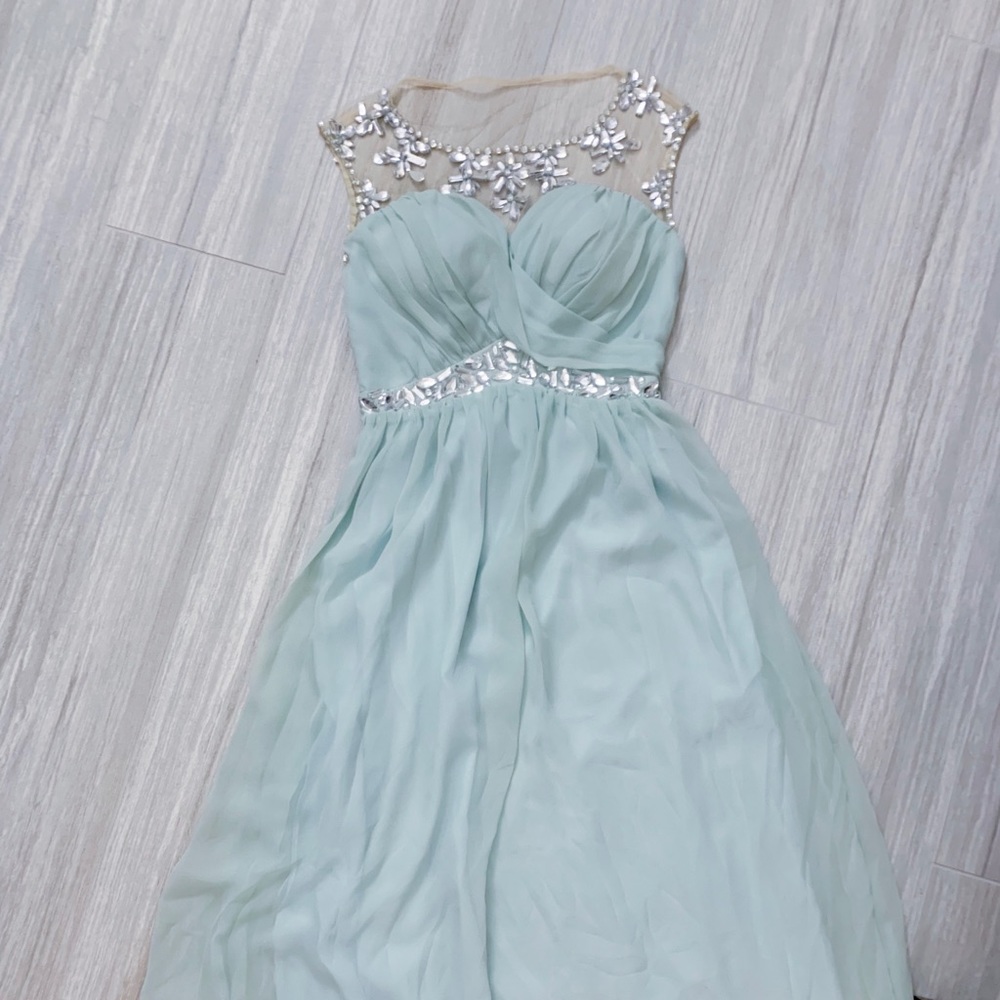 Mint Gemstone Gown